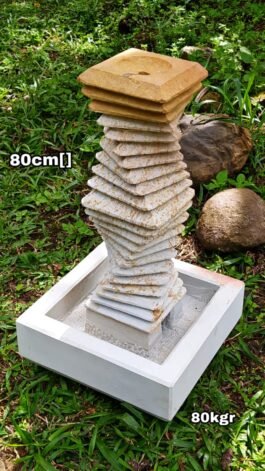 Fuente en Piedra Arenisca Espiral