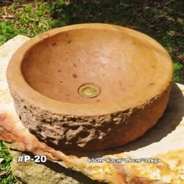 Lavamanos en Piedra Pulido Redondo, P-20