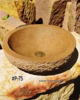 Lavamanos en Piedra Pulido Clásico, P-75