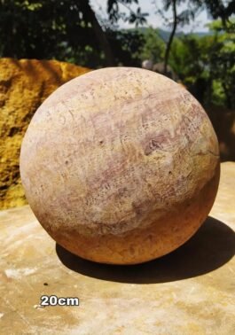 Esfera En Piedra Lisa 20cm