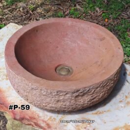 Lavamanos pulido clasico en piedra