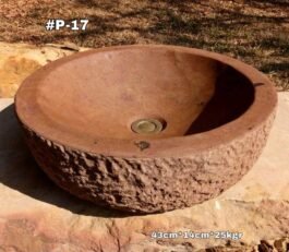 Lavamanos en Piedra Pulido Clásico, P-17