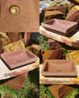 Lavamanos en Piedra Rectangular #P-86
