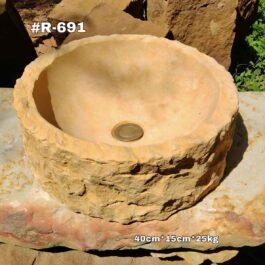 Lavamanos en Piedra Rústico de Cantera, R-691