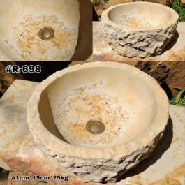 Lavamanos en Piedra Rústico de Cantera, R-698