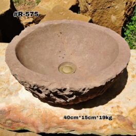 Lavamanos en Piedra Rústico de Cantera, R-575