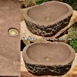 Lavamanos de Piedra Rústico de Cantera