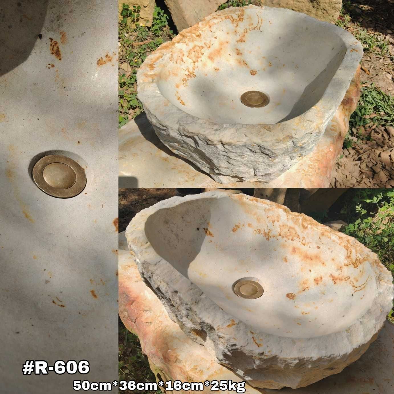 Lavamanos en piedra rústico de canter