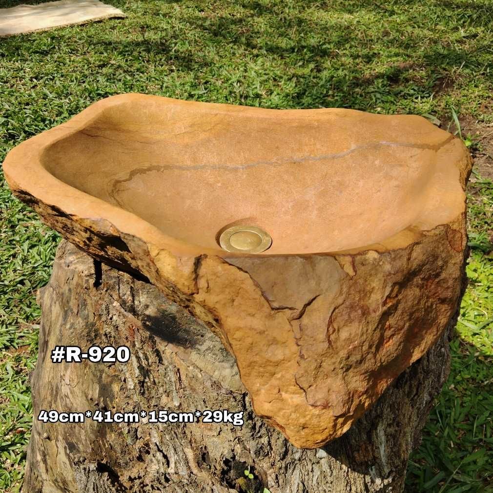 Lavamanos rústico de montaña