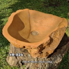 Lavamanos en Piedra Rústico de Montaña #R-924