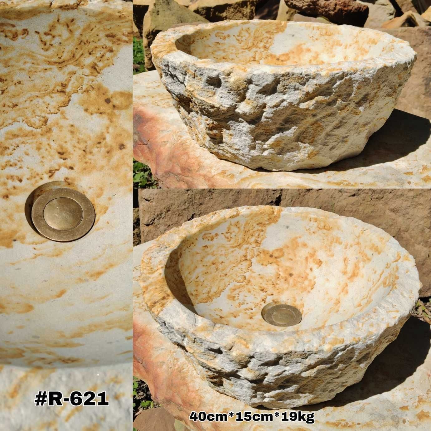 Lavamanos en piedra natural rústicos de cantera