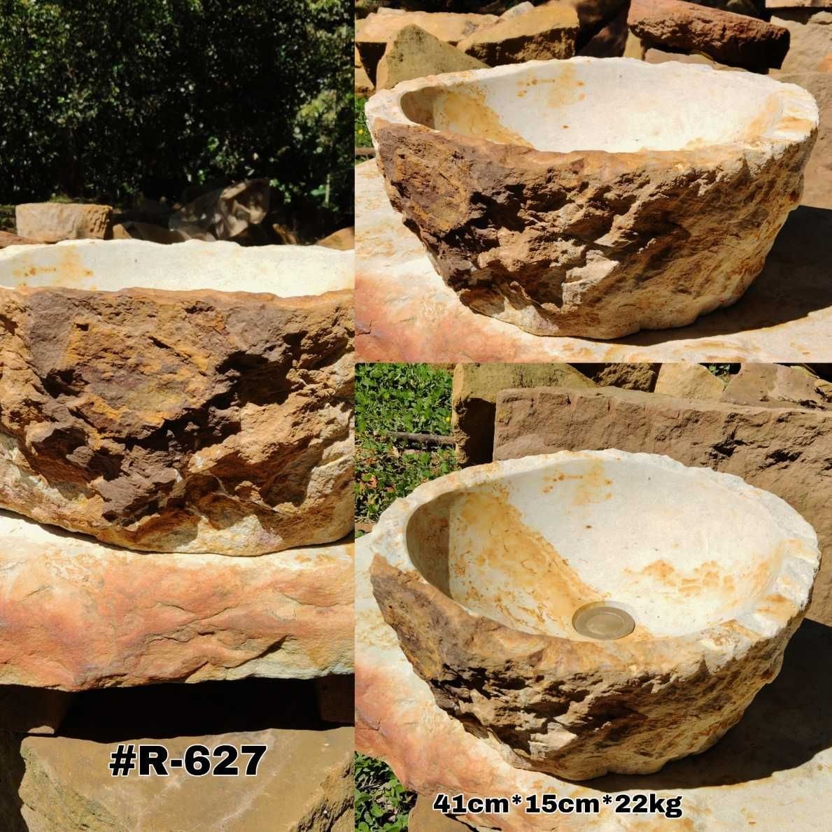 Lavamanos en piedra natural rústicos de cantera