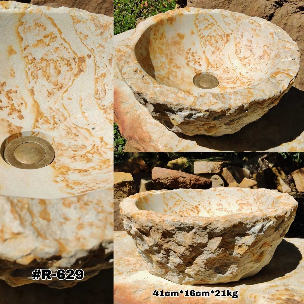 Lavamanos en piedra natural rústicos de cantera