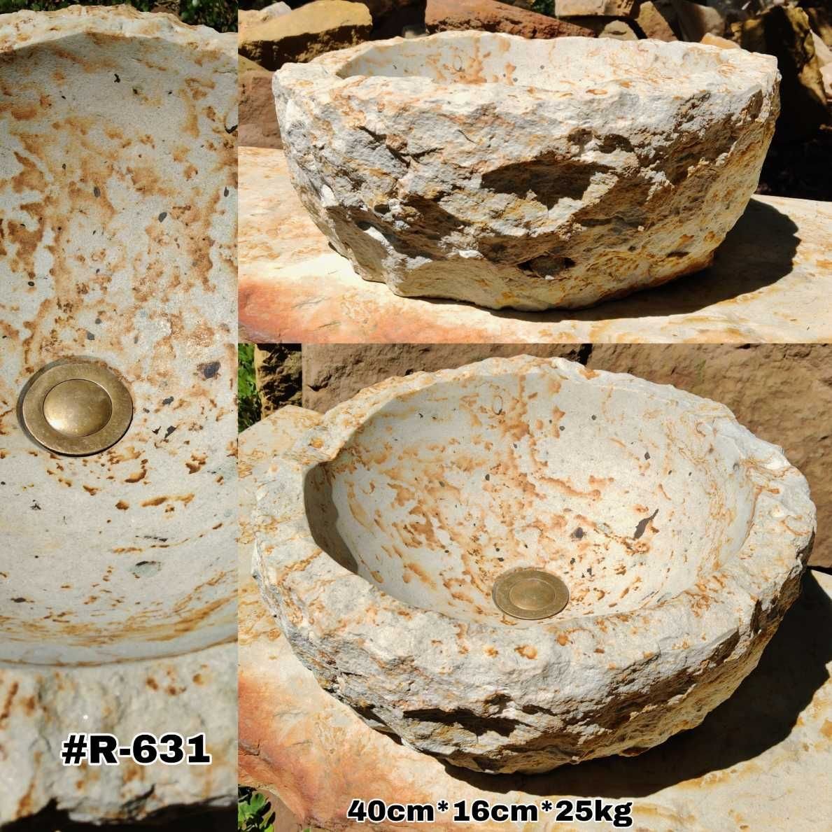 Lavamanos en piedra natural rústicos de cantera