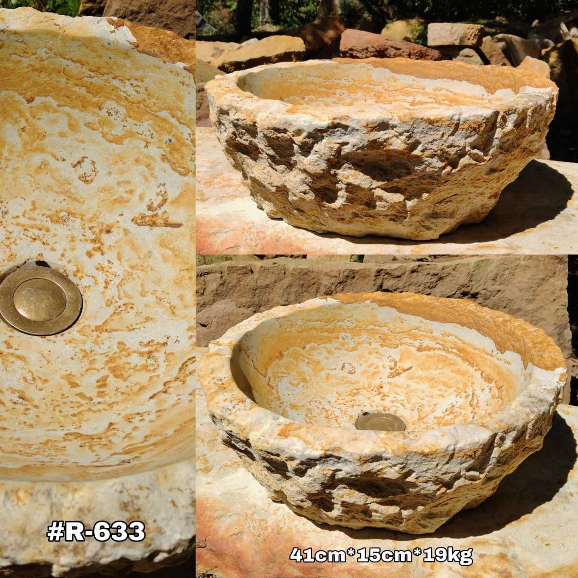 Lavamanos en piedra natural rústicos de cantera