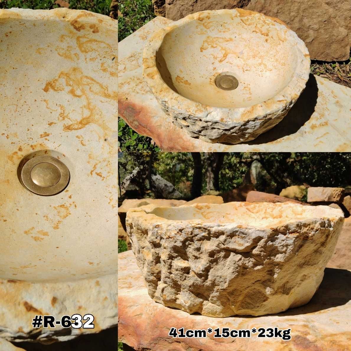 Lavamanos en piedra natural rústicos de cantera