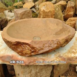Lavamanos en Piedra Rústico de Montaña, #R-928