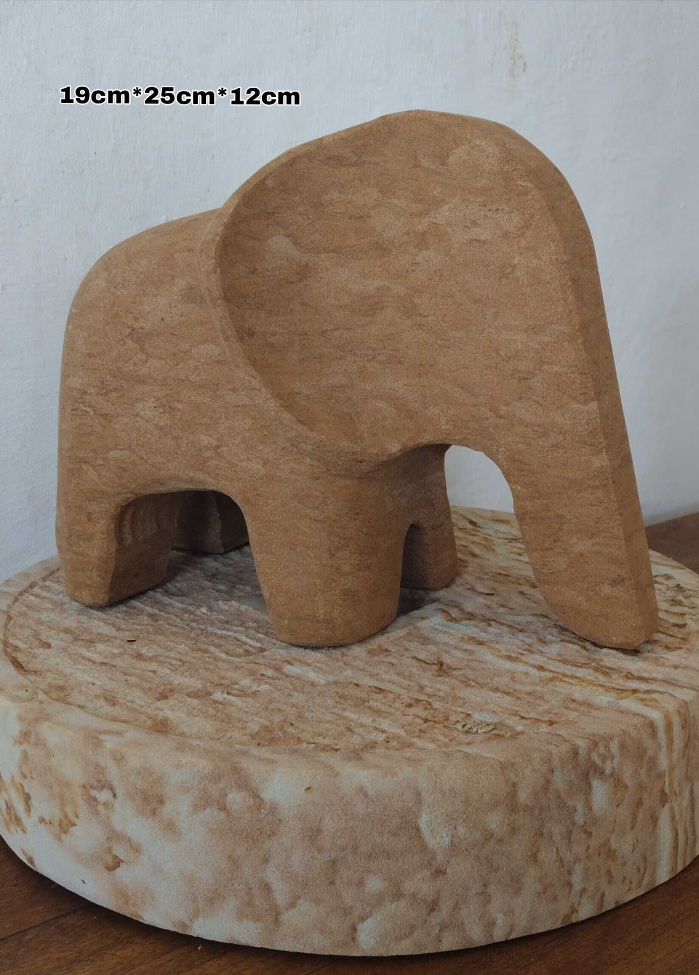 Escultura en Piedra de Elefante