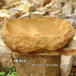Lavamanos Monumental Rústico de Montaña, #R-912