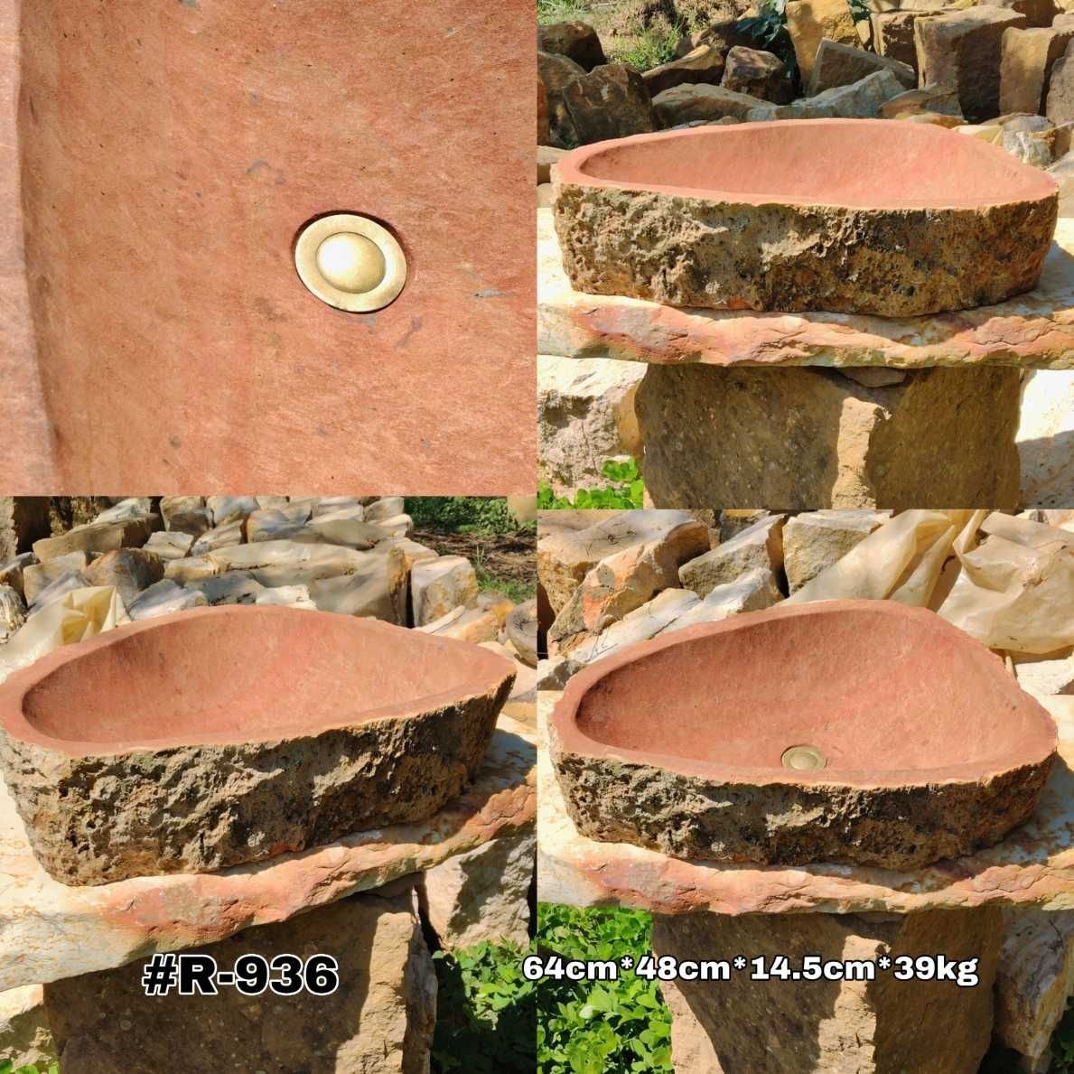 Lavamanos rústicos en piedra