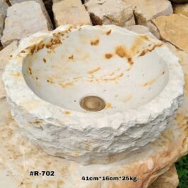 Lavamanos Rústico en Cantera Redondo, #R-702