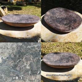 Bandeja en piedra Fósil, B-3