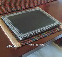 Bandeja Rectangular en Mármol, #B-10