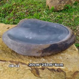 Bandeja en piedra fósil, B-12