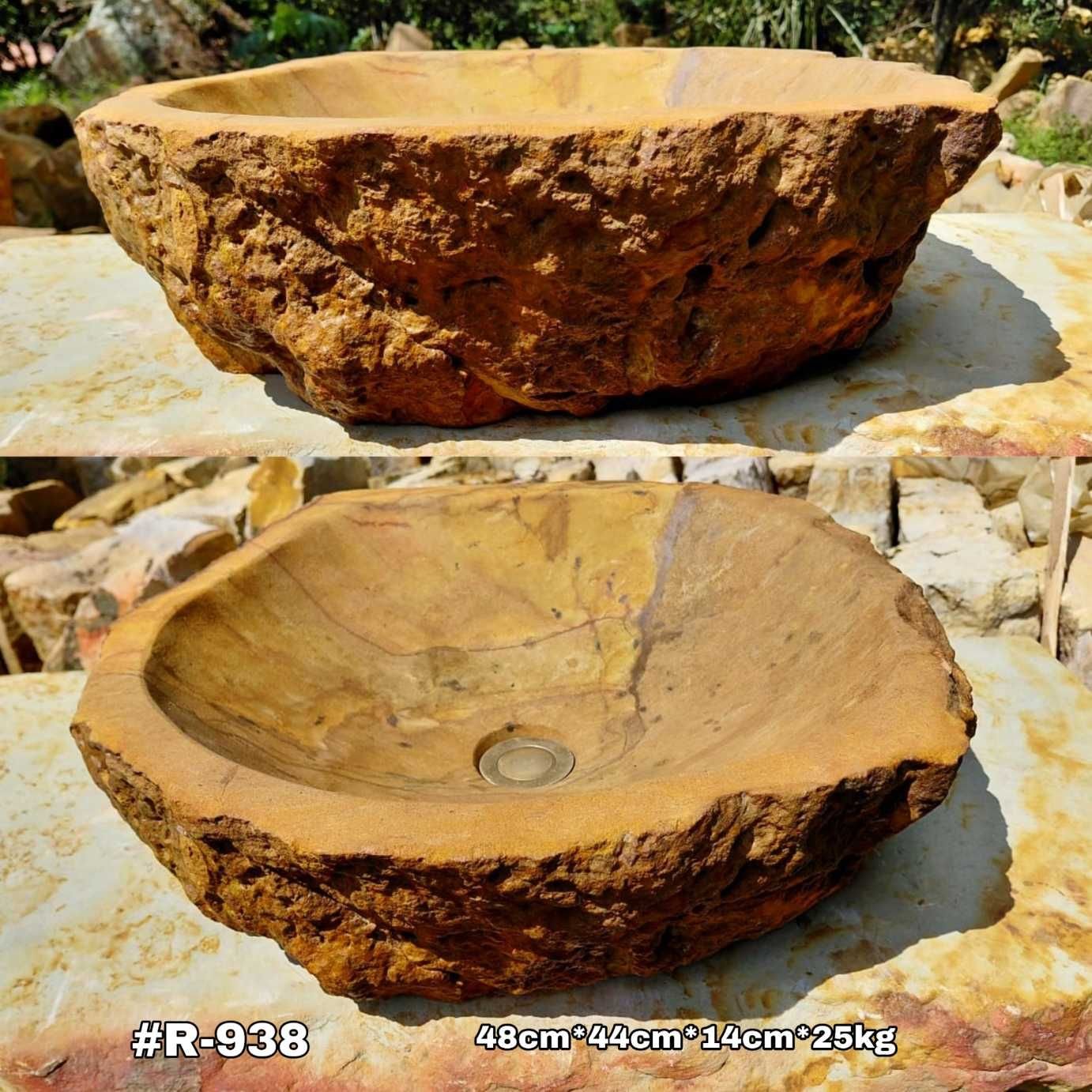 Lavamanos rústico de montaña