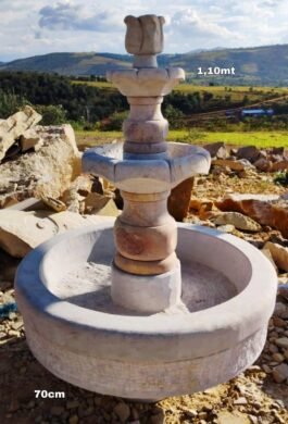 Fuentes en Piedra Arenisca Colonial, 1,10 mtr