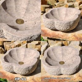 Lavamanos en Piedra Temático «Trébol». #P-41