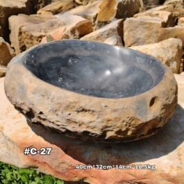 Cuenco de lujo en Piedra Fósil, C-27