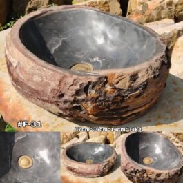 Lavamanos en piedra fósil, F-31
