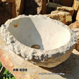 Lavamanos rústicos en piedra