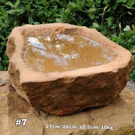 Pila Rústica En Piedra, #7