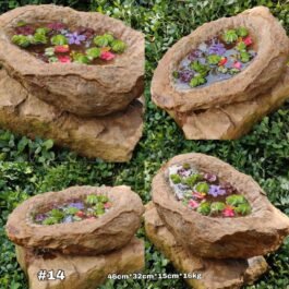 Pila Rústica En Piedra, #14