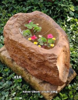 Pila Rústica En Piedra, #16