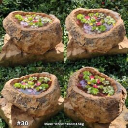 Pila Rústica En Piedra, #30