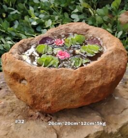 Pila Rústica En Piedra, #32