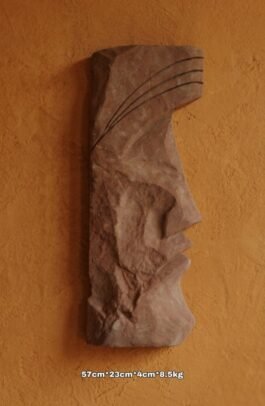 Escultura en piedra para pared