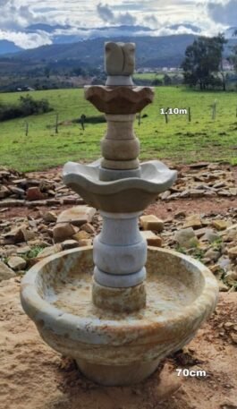 Fuentes en Piedra Arenisca Colonial, 1,10 mtr