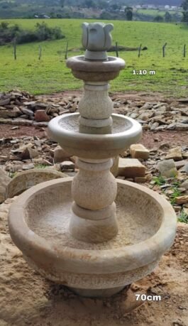 Fuentes en Piedra Arenisca Colonial, 1,10 mtr