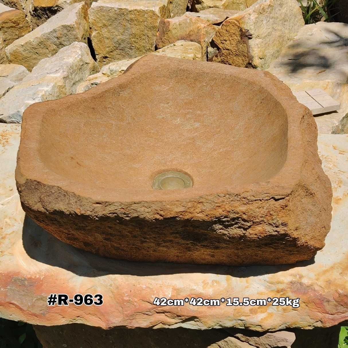 Lavamanos en piedra rústica aresnica Barichara