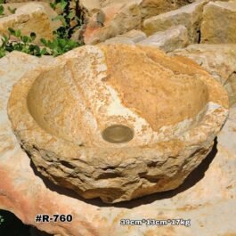 Lavamanos en Piedra Rústico de Cantera, R-760