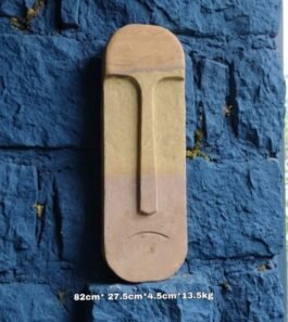 Escultura de Pared en Piedra, Triada Sensorial «Malestar»