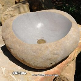 Lavamanos en piedra de río, Ri-304