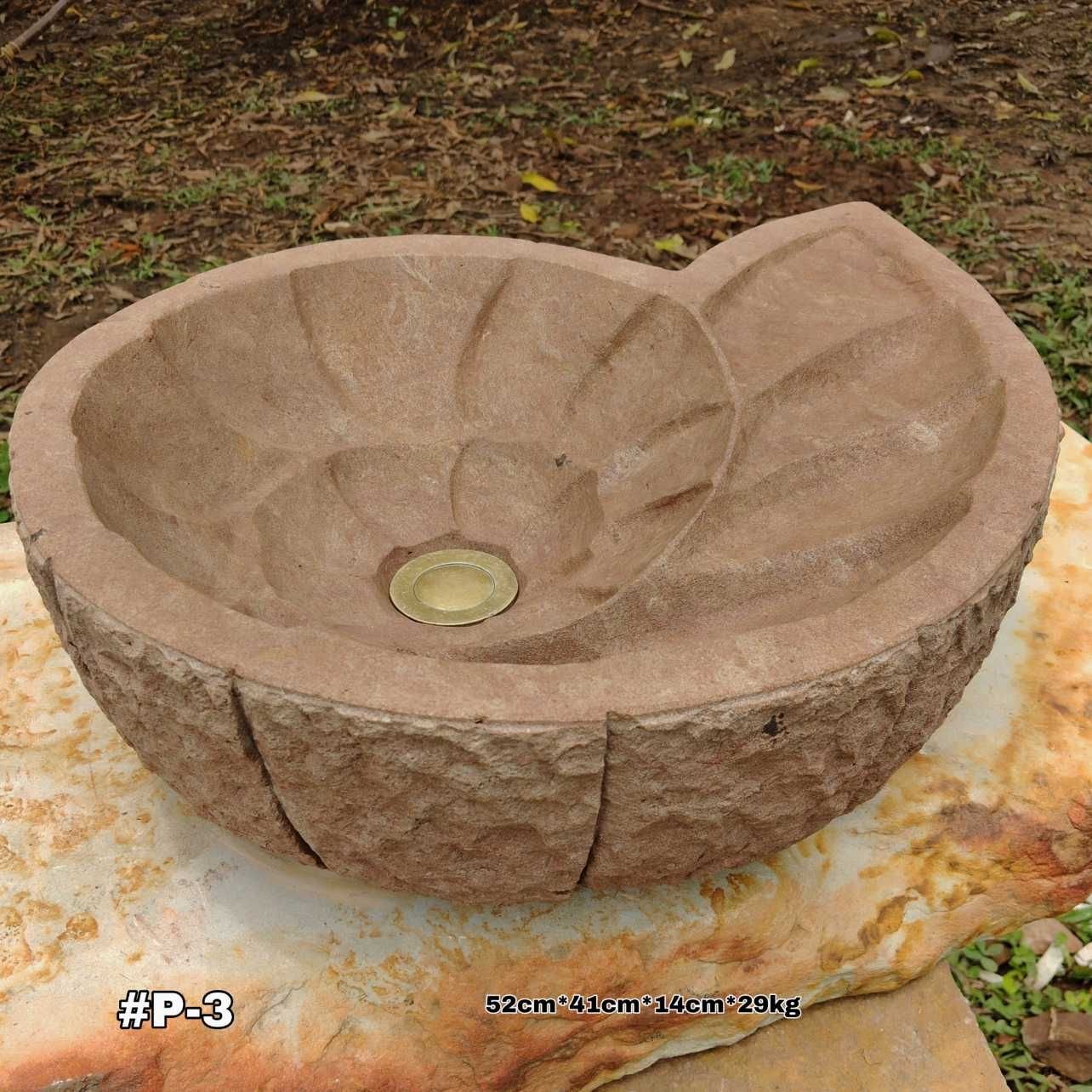 Lavamanos en piedra Caracol Temático