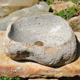 Lavamanos en piedra de río, R-311